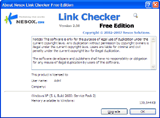 About Window of Link Checker.